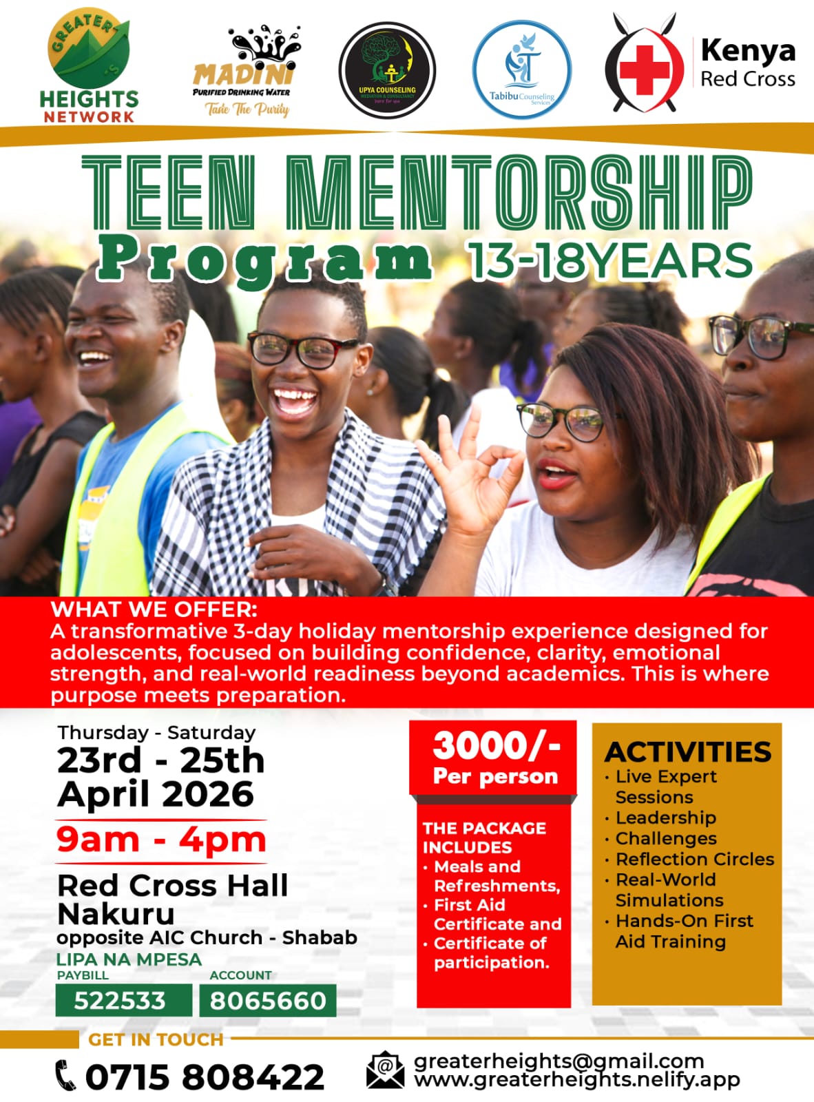 Teen Mentorship Program